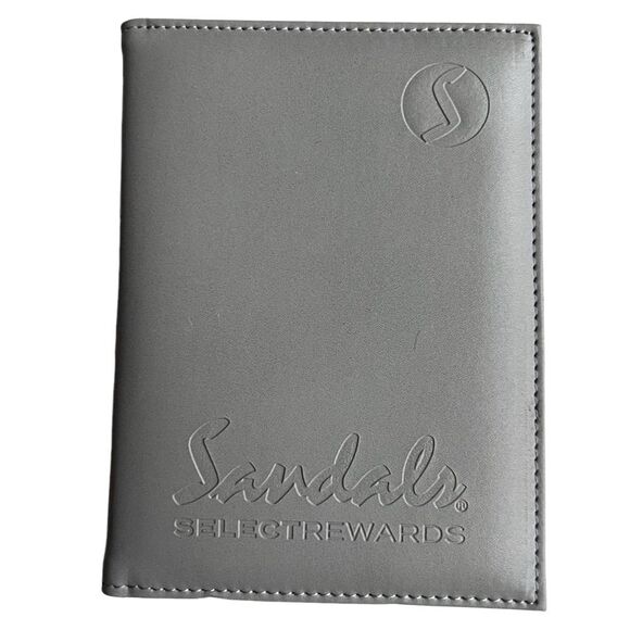 Sandals Passport and Card Holder Wallet — Grey - Picture 1 of 11